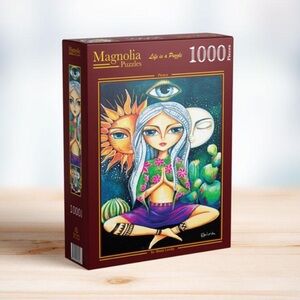Magnolia Puzzles - Peace by Artist Romi Lerda
